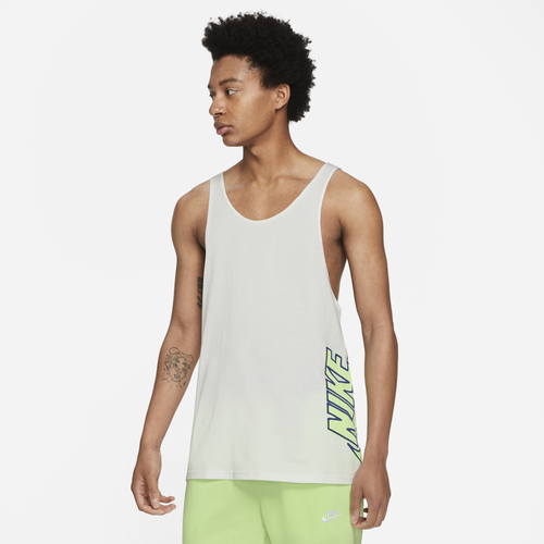 

Nike Mens Nike Festival Tank Top - Mens White/White Size M