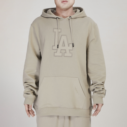Men's - Pro Standard Dodgers Tonal Fleece Hoodie - Taupe
