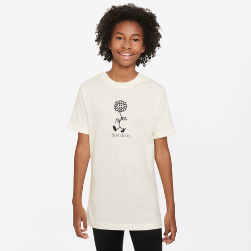 

Nike Girls Nike NSW BF OC2 T-shirt - Girls' Grade School White/Sail Size L