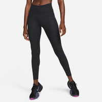 Nike Dri Fit One 7/8 Graphic Leggings Grey