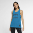 Nike Fly Rev Print Jersey - Women's Laser Blue/Dark Smoke Gray