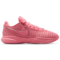 Men's - Nike Lebron XX - Pink Gaze/Pink Gaze/Silver