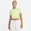 Nike Air Crop Top - Women's Lime/White