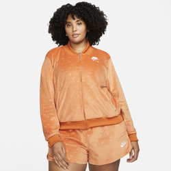 Women's - Nike Sportswear Air Velour Jacket - Spice/White