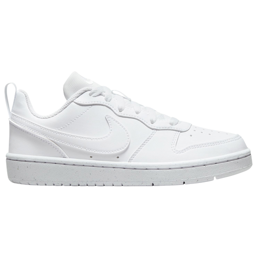 

Boys Nike Nike Court Borough Low Recraft - Boys' Grade School Basketball Shoe White/White Size 06.5