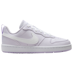 Boys' Grade School - Nike Court Borough Low Recraft - Barely Grape/White/Lilac Bloom