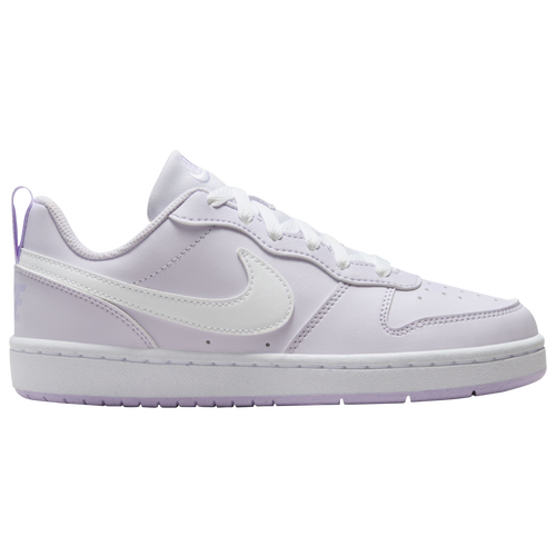 

Boys Nike Nike Court Borough Low Recraft - Boys' Grade School Basketball Shoe Lilac Bloom/Barely Grape/White Size 04.0