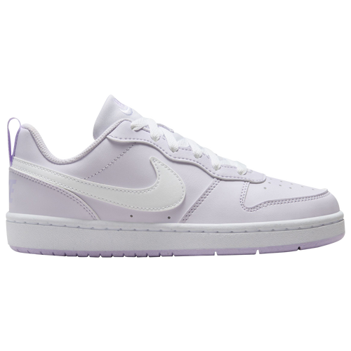 

Boys Nike Nike Court Borough Low Recraft - Boys' Grade School Basketball Shoe Lilac Bloom/Barely Grape/White Size 06.0