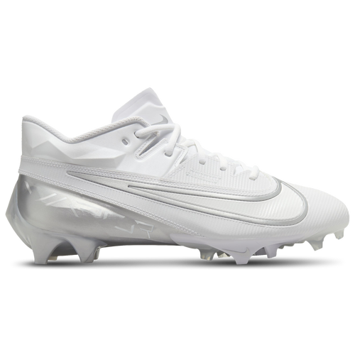 

Nike Mens Nike Vapor Edge Elite 360 2 - Mens Football Shoes White/Metallic Silver/Pure Platinum Size 10.0