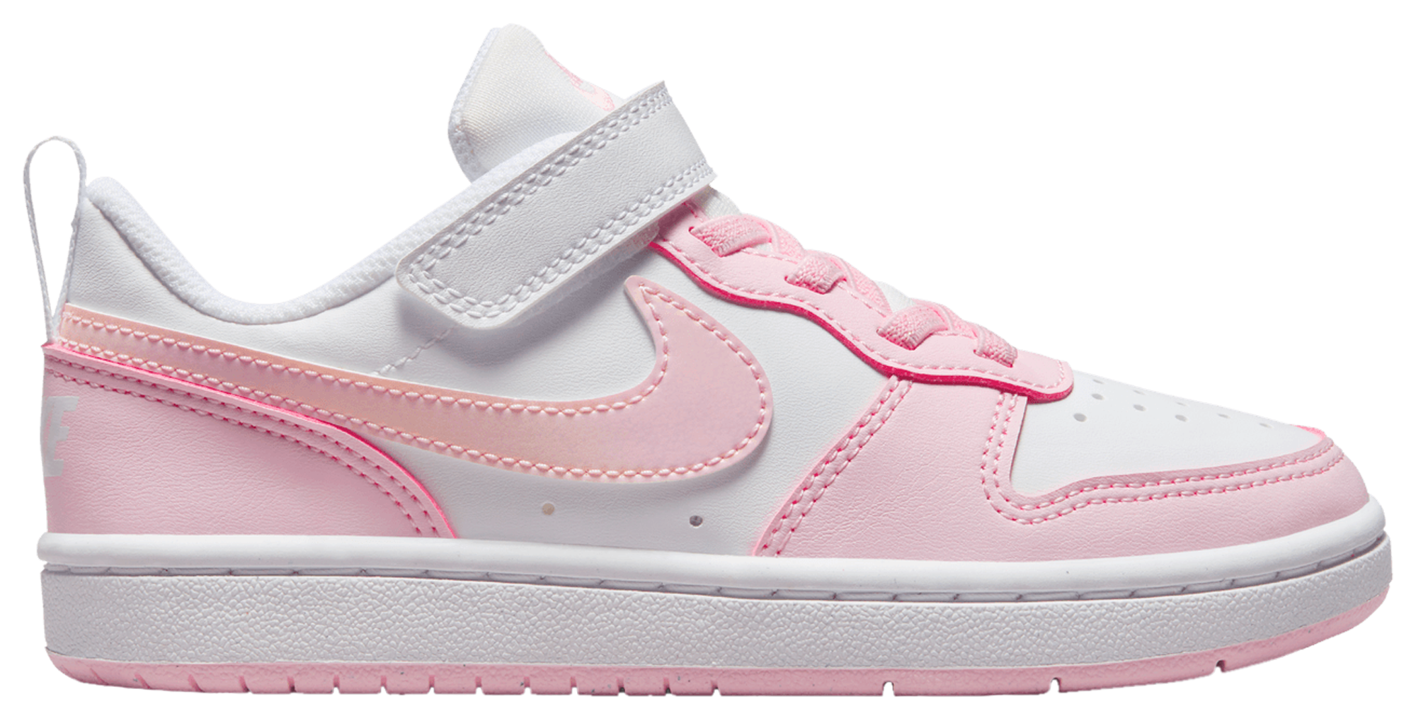 Nike Court Borough Low ReCraft Grade School Lifestyle Shoes White Pink  DV5456-105 – Shoe Palace