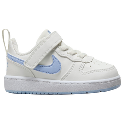 Boys' Toddler - Nike Court Borough Low Recraft - Summit White/Cobalt Bliss