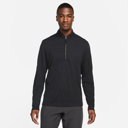 Men's - Nike Victory Golf Dri-FIT 1/2 Zip - Black/Black