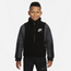 Nike Winterized 1/2 Zip Fleece - Boys' Grade School Black/White