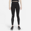 Nike NSW Swoosh Leggings - Women's Black/White