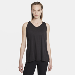 Women's - Nike Yoga Novelty Tank - Black