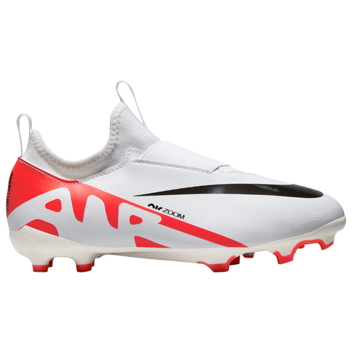 

Nike Boys Nike Zoom Vapor 15 Academy FG/MG - Boys' Grade School Soccer Shoes Bright Crimson/White/Black Size 5.5