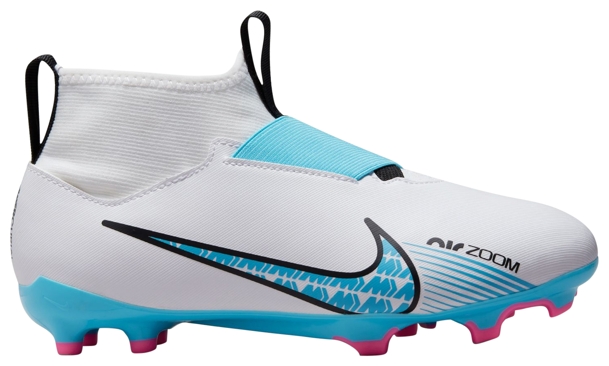 Champion Nike Futbol Zoom Superfly 9 Academy FG/MG White/Bltc Blue