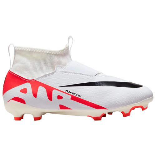 Shop Nike Boys  Zoom Superfly 9 Academy Fg/mg In Bright Crimson/white/black