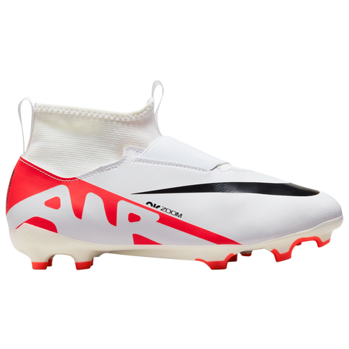 

Nike Boys Nike Zoom Superfly 9 Academy FG/MG - Boys' Grade School Soccer Shoes Bright Crimson/White/Black Size 6.0