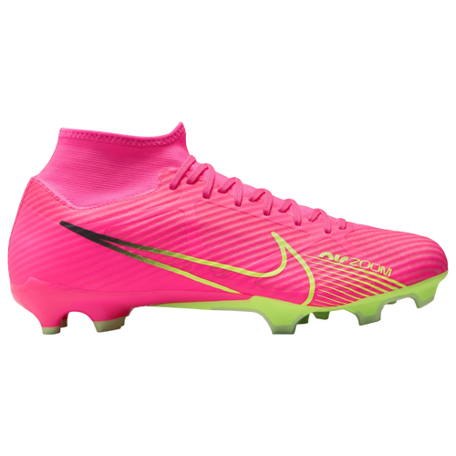 Nike Men's Mercurial Superfly 9 Academy Multi-ground Soccer Cleats In Pink Blast/volt/gridiron