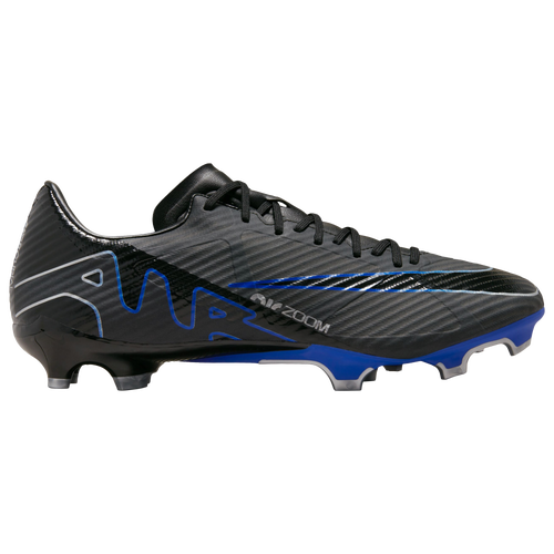 

Nike Mens Nike Zoom Vapor 15 Academy FG/MG - Mens Soccer Shoes Black/Chrome/Hyper Royal Size 5.5