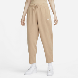 Women's - Nike NSW Essential Fleece Pants  - Tan