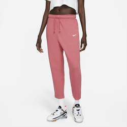 Women's - Nike NSW Essential Fleece Pants  - Archaeo Pink/White