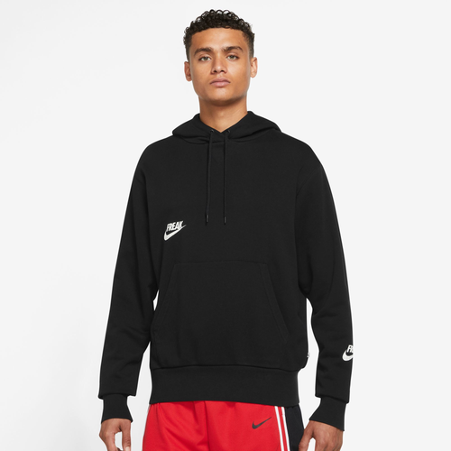 

Nike Mens Nike Giannis Pullover Hoodie - Mens Black/Sail Size L