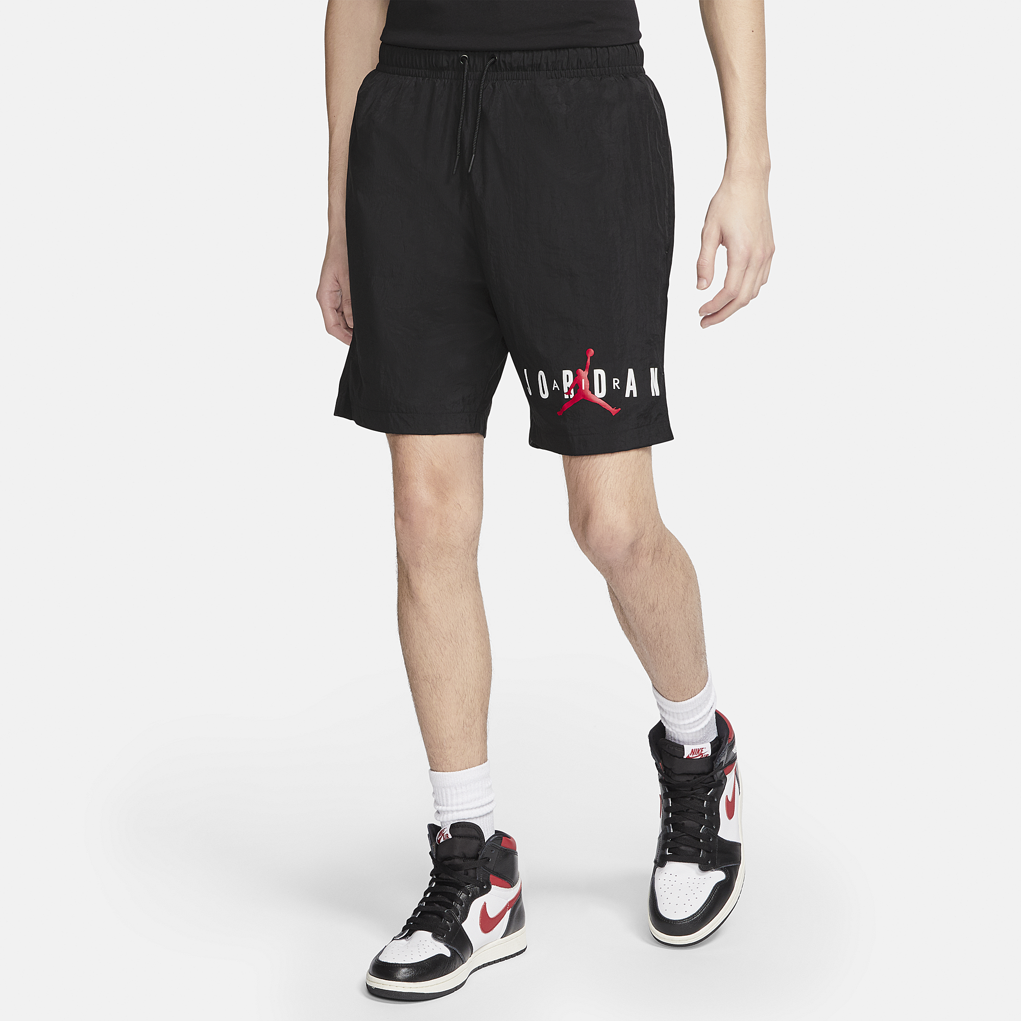 jordan half and half shorts