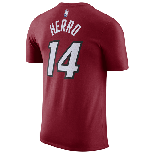 

Nike Mens Miami Heat Nike Heat Essential Statement N&N T-Shirt - Mens Tough Red Size M
