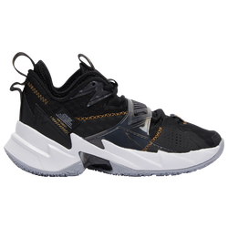 Boys' Grade School - Jordan Why Not Zer0.3 - Black/Metallic Gold/White