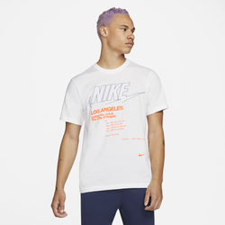 Men's - Nike LA City T-Shirt - White/White