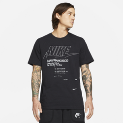 Men's - Nike SF City T-Shirt - Black/Black