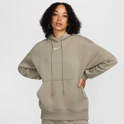 Women's - Nike Phoenix Fleece OS  Pullover Hoodie - Light Army/Sail