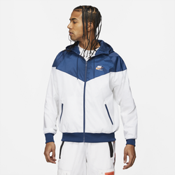 Men's - Nike LA Woven Jacket - White/Blue