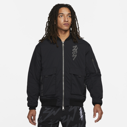 Men's - Jordan Zion Flight Jacket - Black/Grey