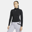 Nike NSW Essential Mock Long Sleeve - Women's Black/Black