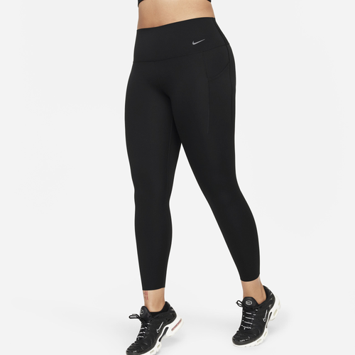 

Nike Womens Nike Universal High Rise DF 7/8 Tight - Womens Black/Black Size S