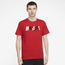 Nike Beast Football T-Shirt - Men's University Red