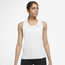 Nike Dri-FIT Race Tank - Women's White/Silver