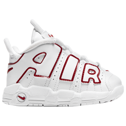 Boys' Toddler - Nike Air More Uptempo - White/Red