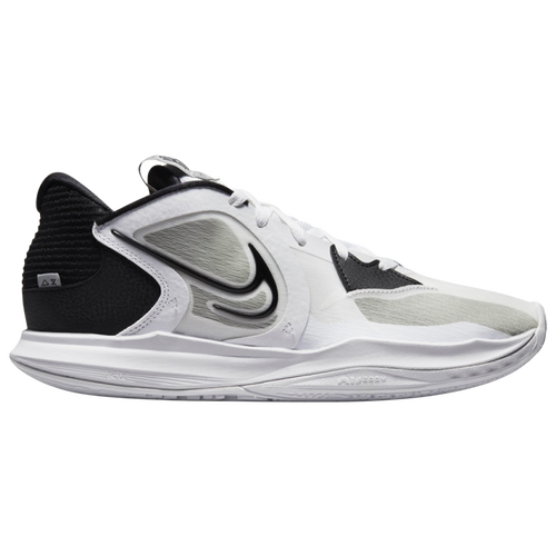 

Nike Mens Nike Kyrie Low 5 - Mens Basketball Shoes Black/White/Grey Size 10.0