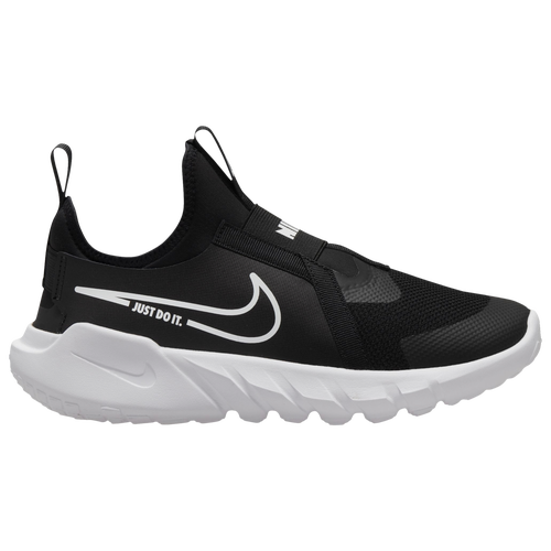 Shop Nike Boys  Flex Runner 2 In Black/white/photo Blue