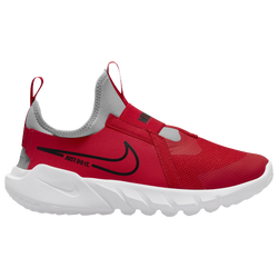 Boys' Grade School - Nike Flex Runner 2 - Black/Light Smoke/University Red