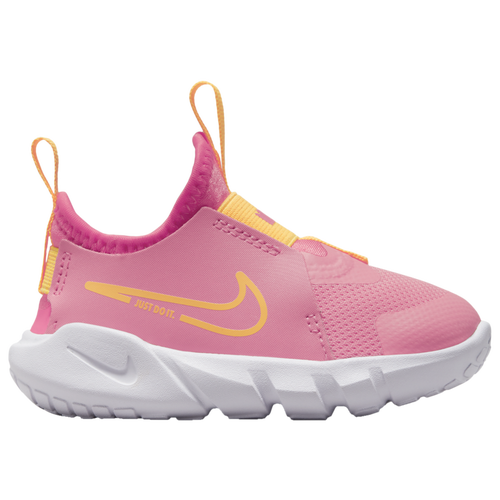 

Nike Girls Nike Flex Runner 2 - Girls' Toddler Running Shoes White/Coral Chalk/Citron Pulse Size 4.0