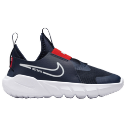 Boys' Preschool - Nike Flex Runner 2 - White/Midnight Navy/Picante Red