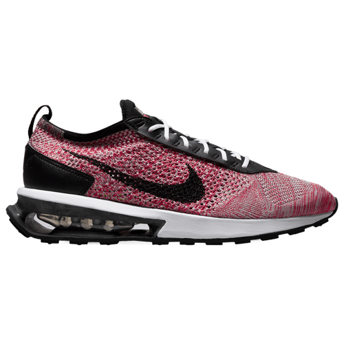 MENS - Nike Air Max Flyknit Racer - University Red/Black Wolf Gray