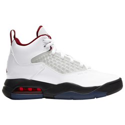 Boys' Grade School - Jordan Maxin 200 - White/Gym Red/Black