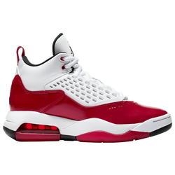 Boys' Grade School - Jordan Maxin 200 - White/Black/Gym Red