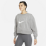 Nike JDI Graphic Fleece Crew - Women's Grey